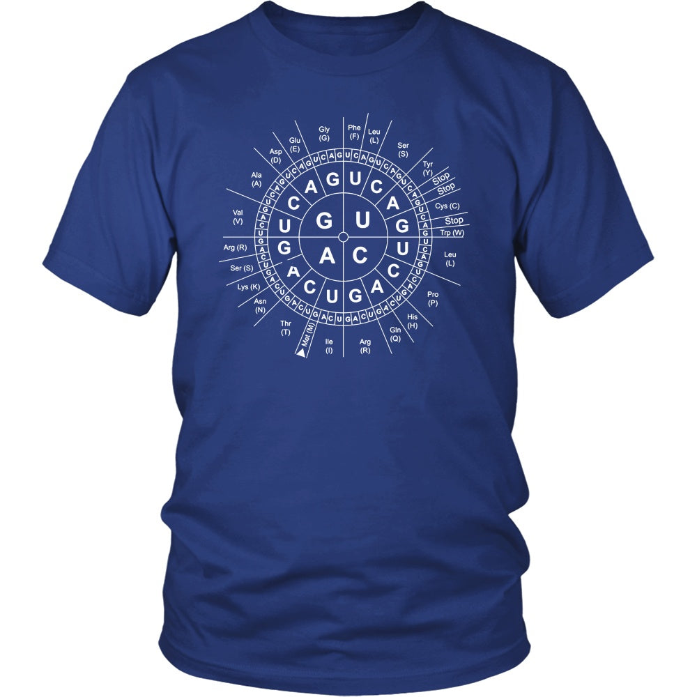 T-shirt - Cool Biology T Shirts Gifts-Genetic Code For Women Men
