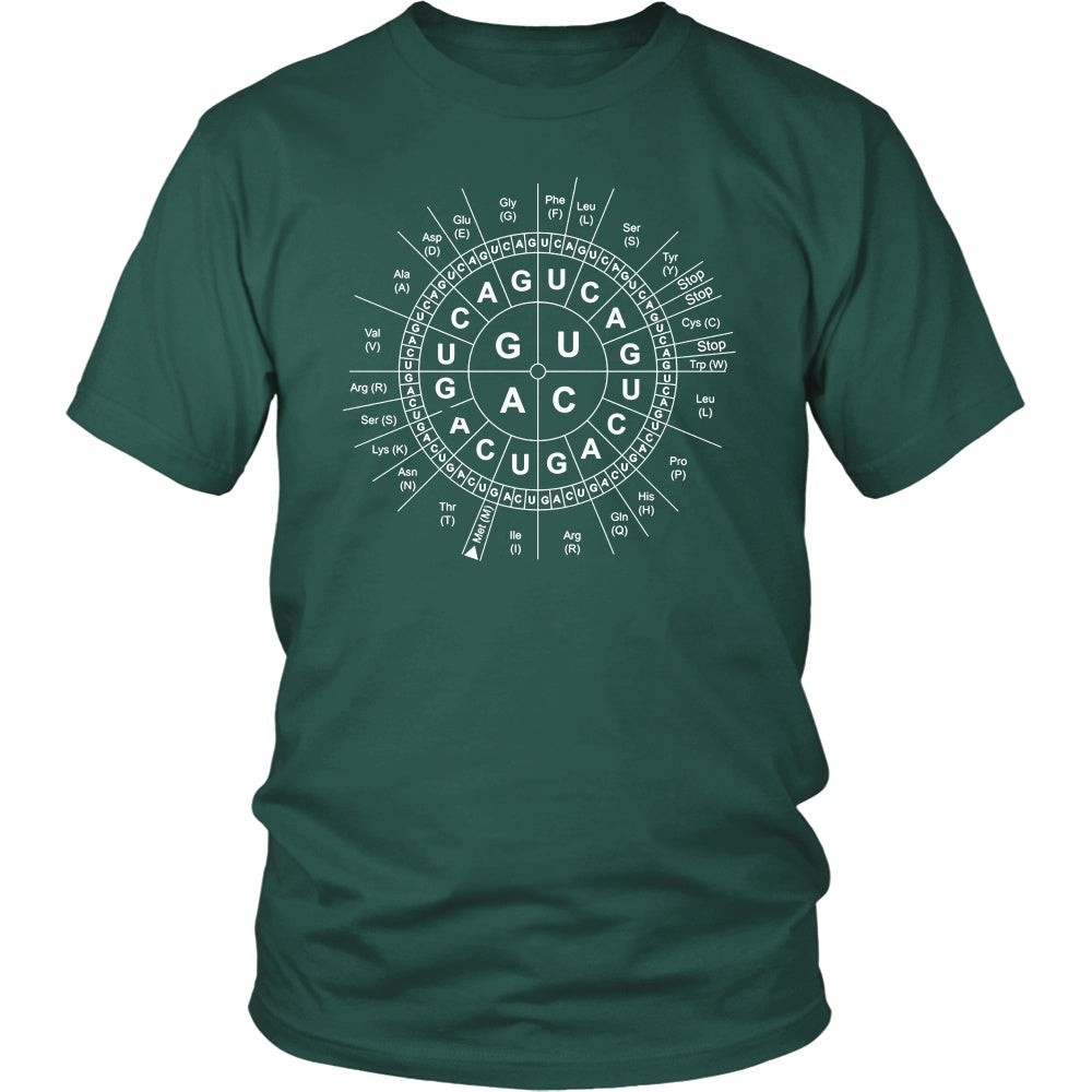 T-shirt - Cool Biology T Shirts Gifts-Genetic Code For Women Men