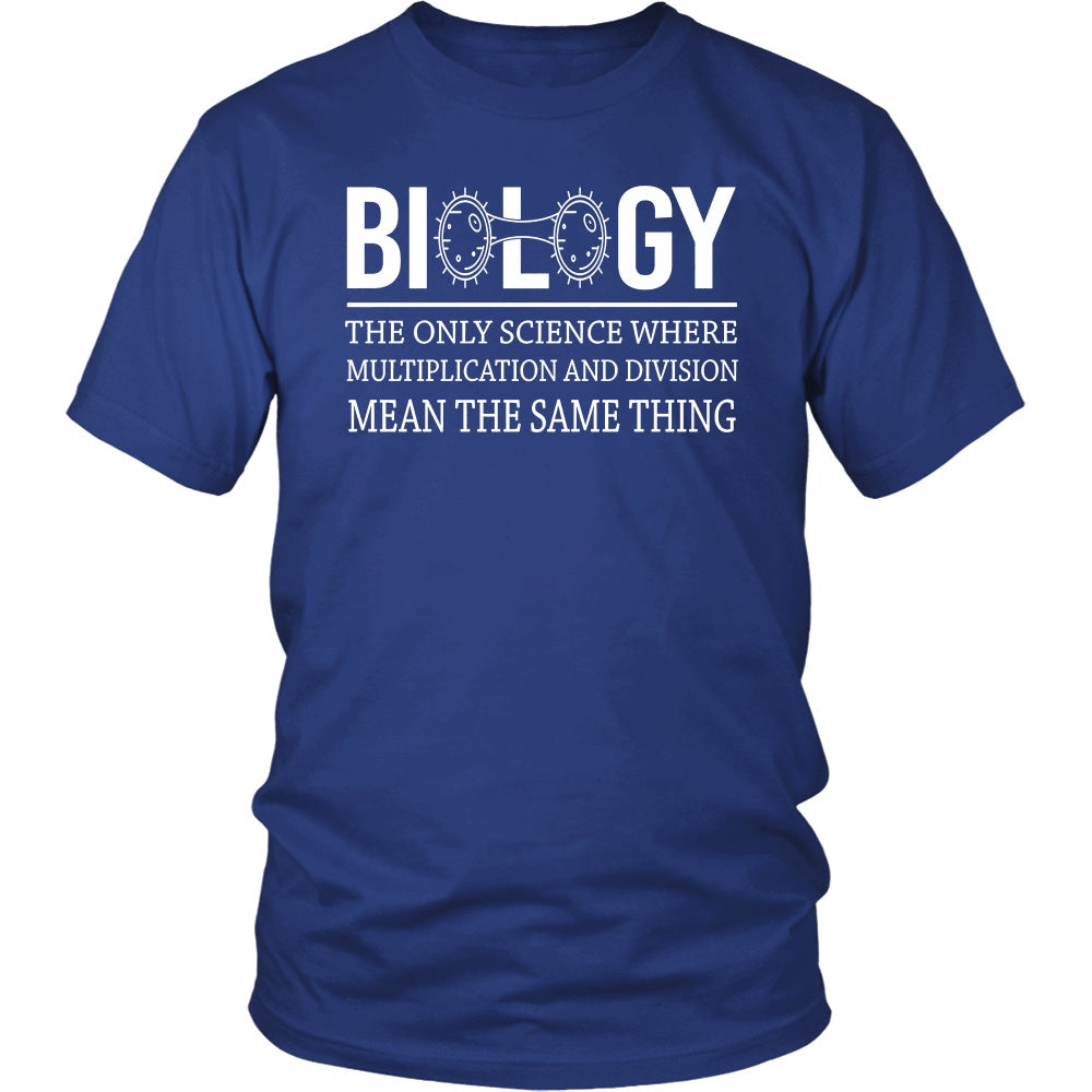 T-shirt - Funny Biology Joke T Shirts Gifts For Women Men