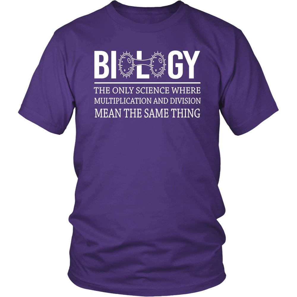 T-shirt - Funny Biology Joke T Shirts Gifts For Women Men