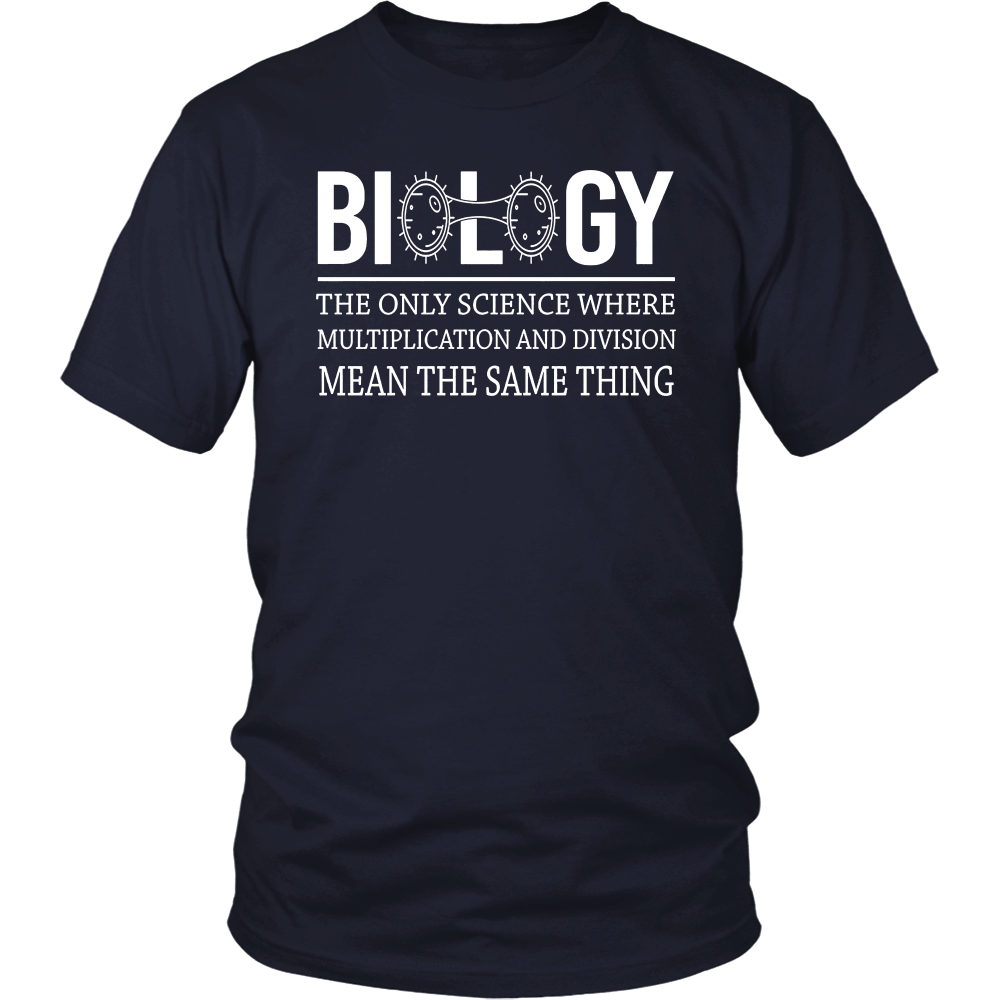 T-shirt - Funny Biology Joke T Shirts Gifts For Women Men