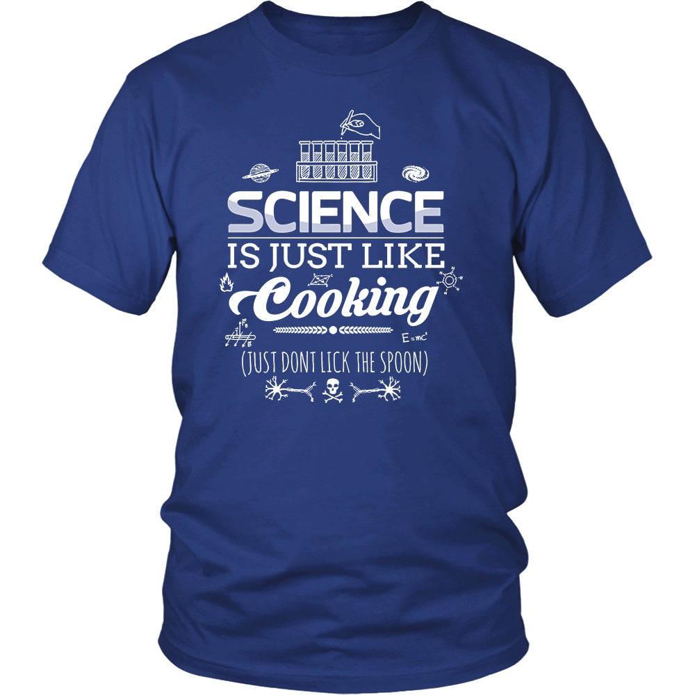 T-shirt - Funny Science Joke T Shirts Gifts-Science Like Cooking