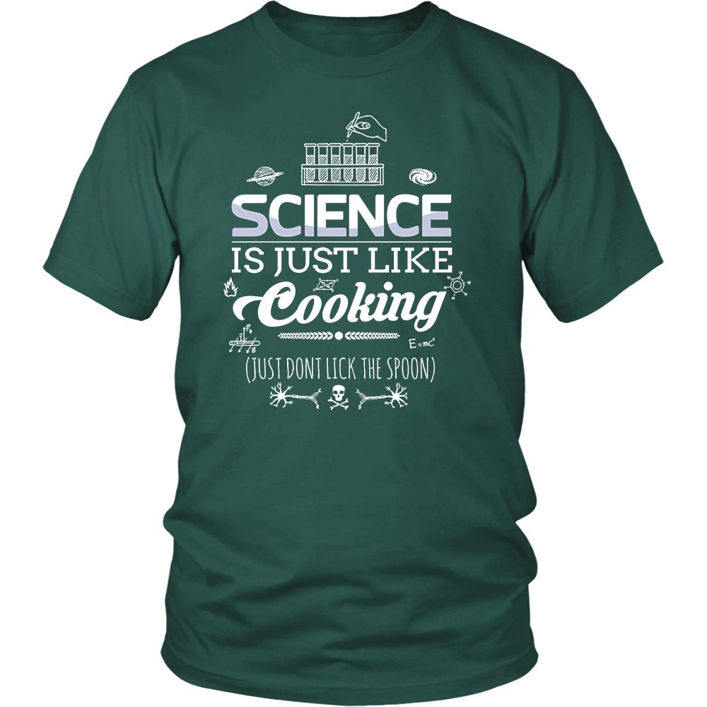 T-shirt - Funny Science Joke T Shirts Gifts-Science Like Cooking
