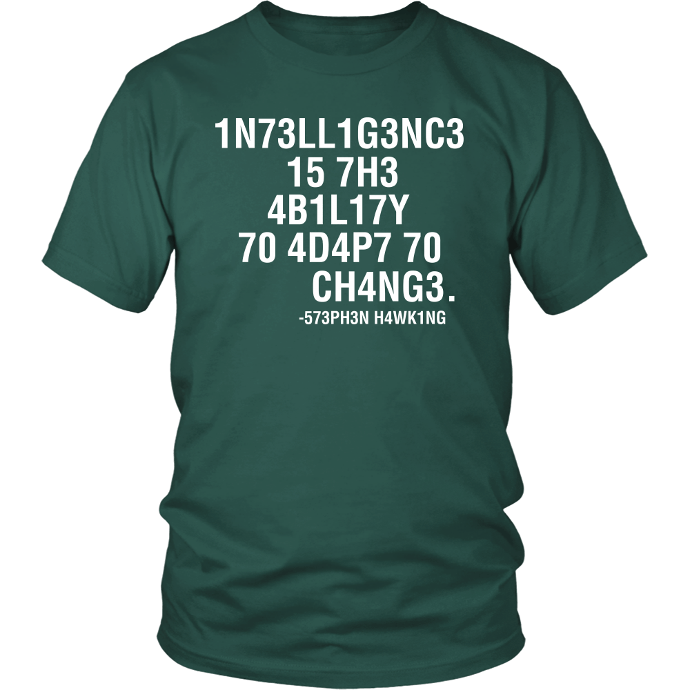 T-shirt - Stephen Hawking Quote Physics T Shirts Gift For Women Men