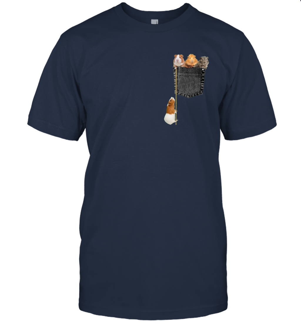 Funny guinea pig in your pocket unisex shirt gift for pets lovers owners