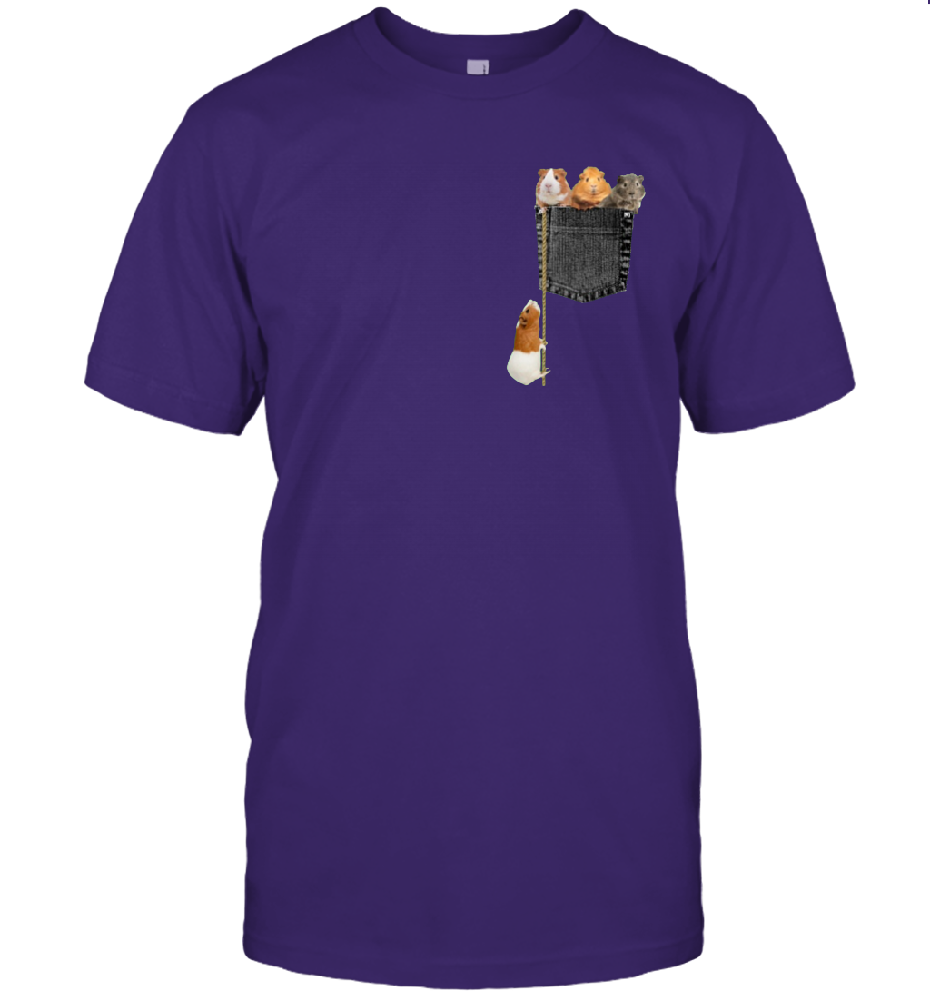 Funny guinea pig in your pocket unisex shirt gift for pets lovers owners