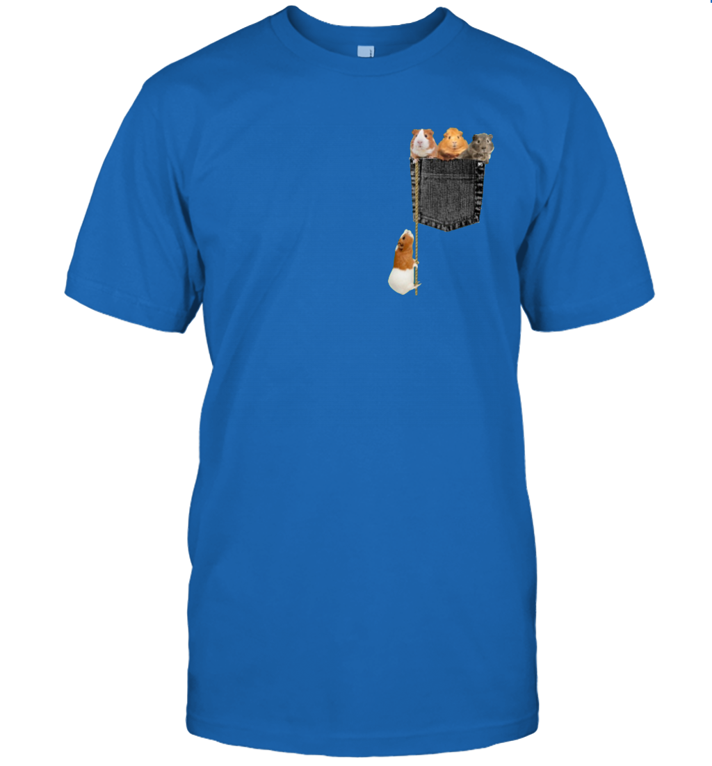 Funny guinea pig in your pocket unisex shirt gift for pets lovers owners