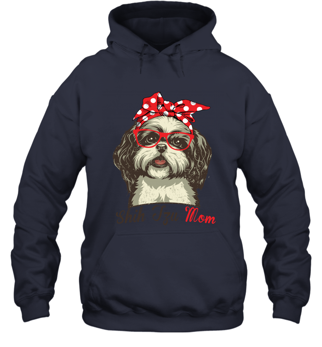 Funny Shih Tzu Mom Hoodie Mother's day gift for Dog Lover Owner