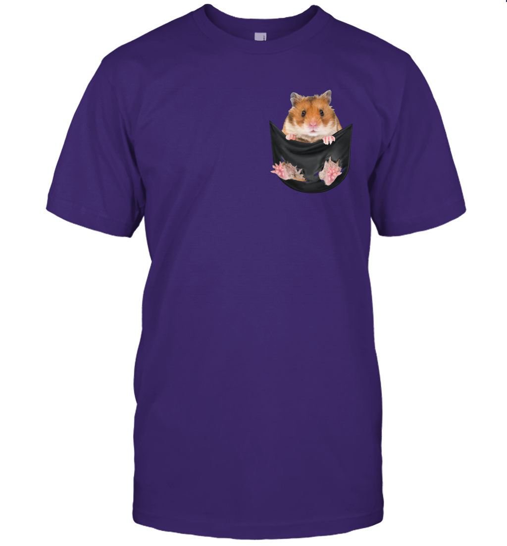 Hamster in your pocket unisex shirt gift for animal lovers owners