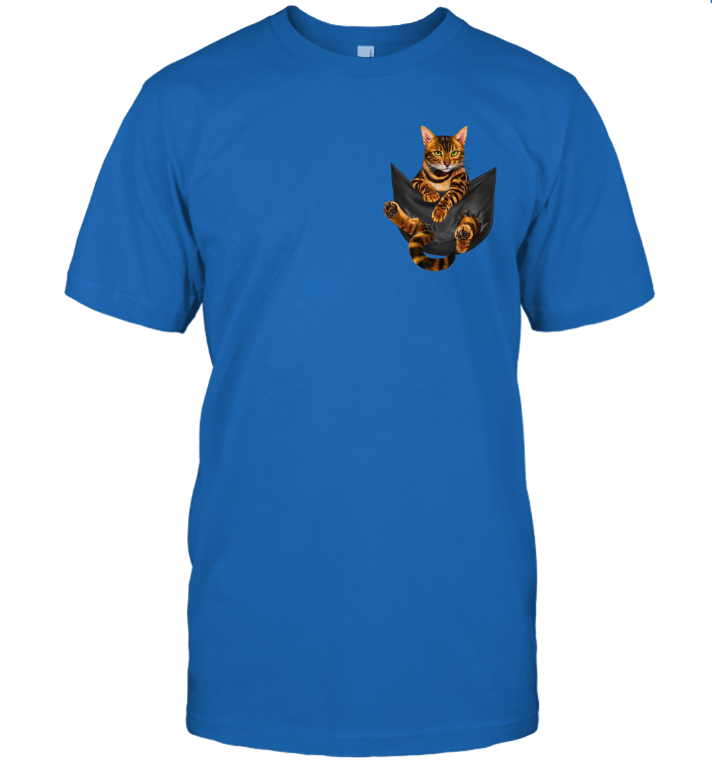 Cat Bengal in your pocket unisex shirt gift for cats lovers owners