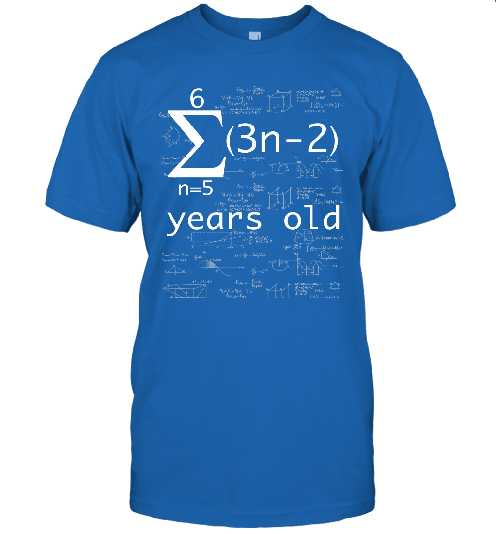 Funny Math 29th Birthday Shirt for 29 Years Old Nerdy Geeky Nerds Geeks Science Lovers
