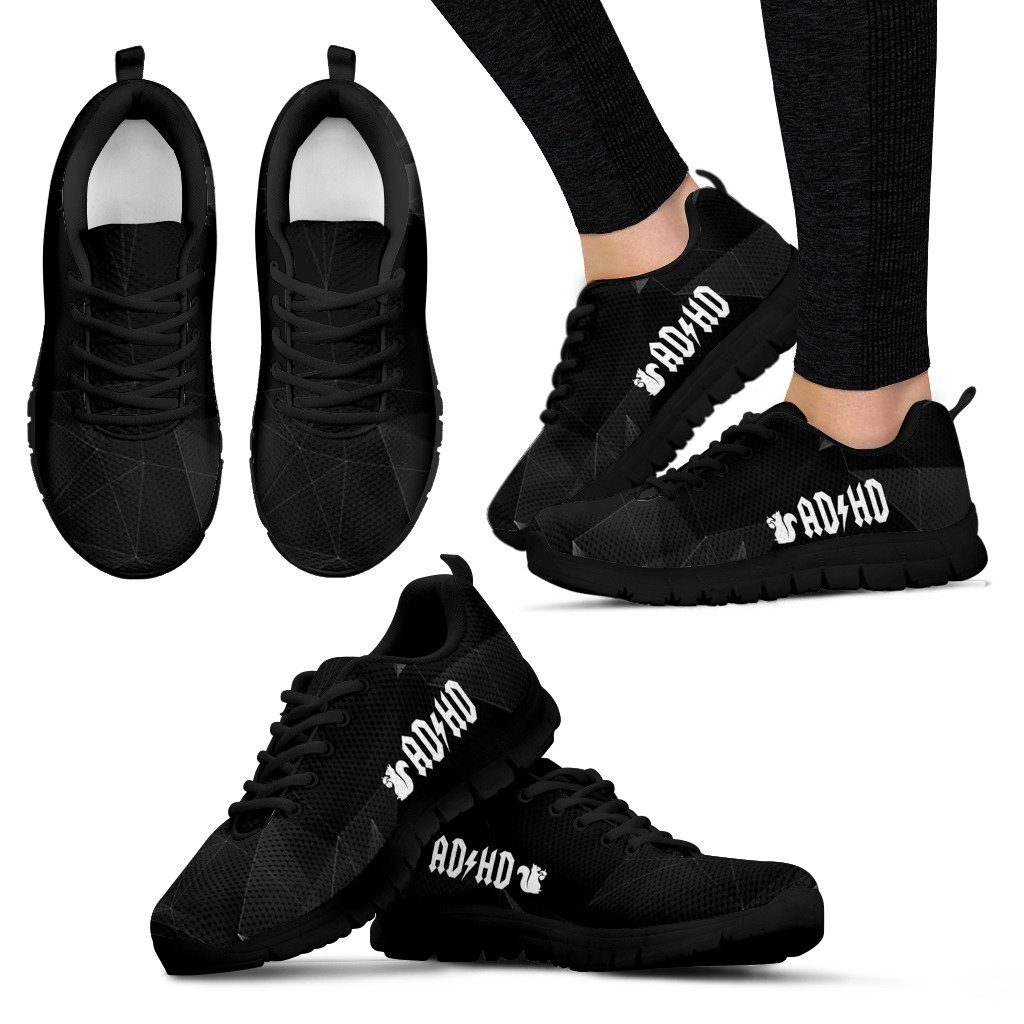 WOMEN'S SNEAKERS-ADHD SQUIRREL