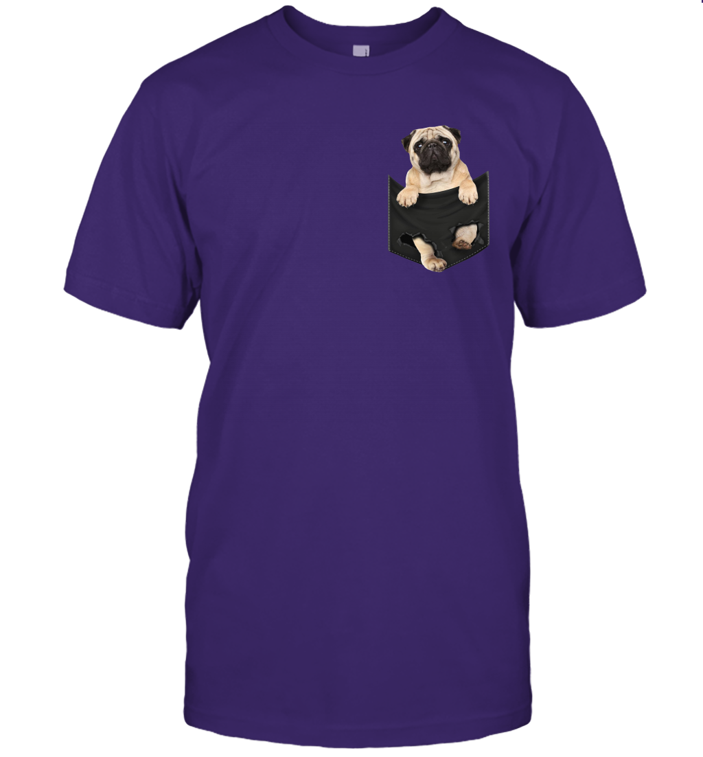 Pug in your pocket unisex shirt gift for pug dogs lovers owners