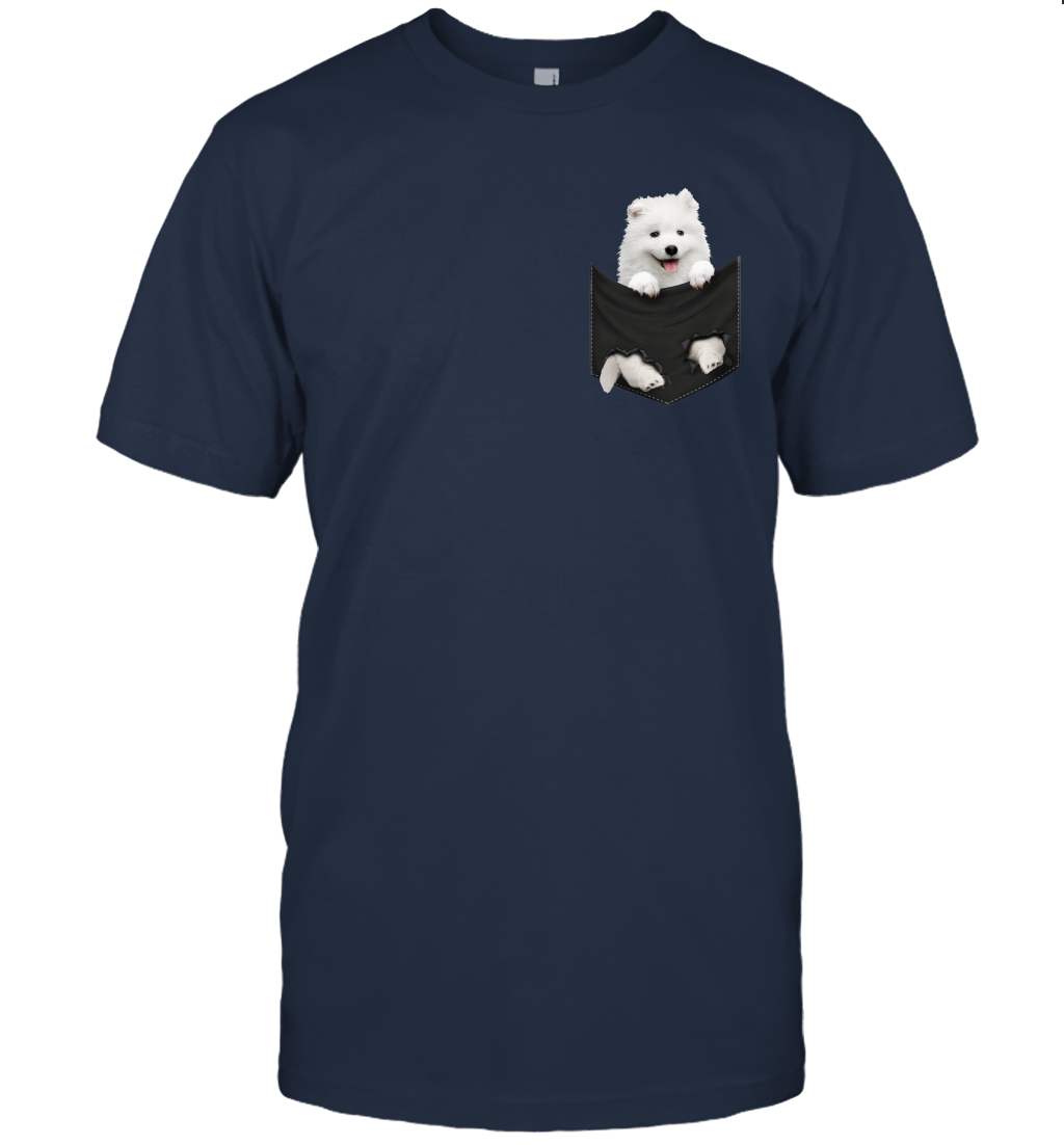 Samoyed in your pocket unisex shirt gift for dogs lovers owners