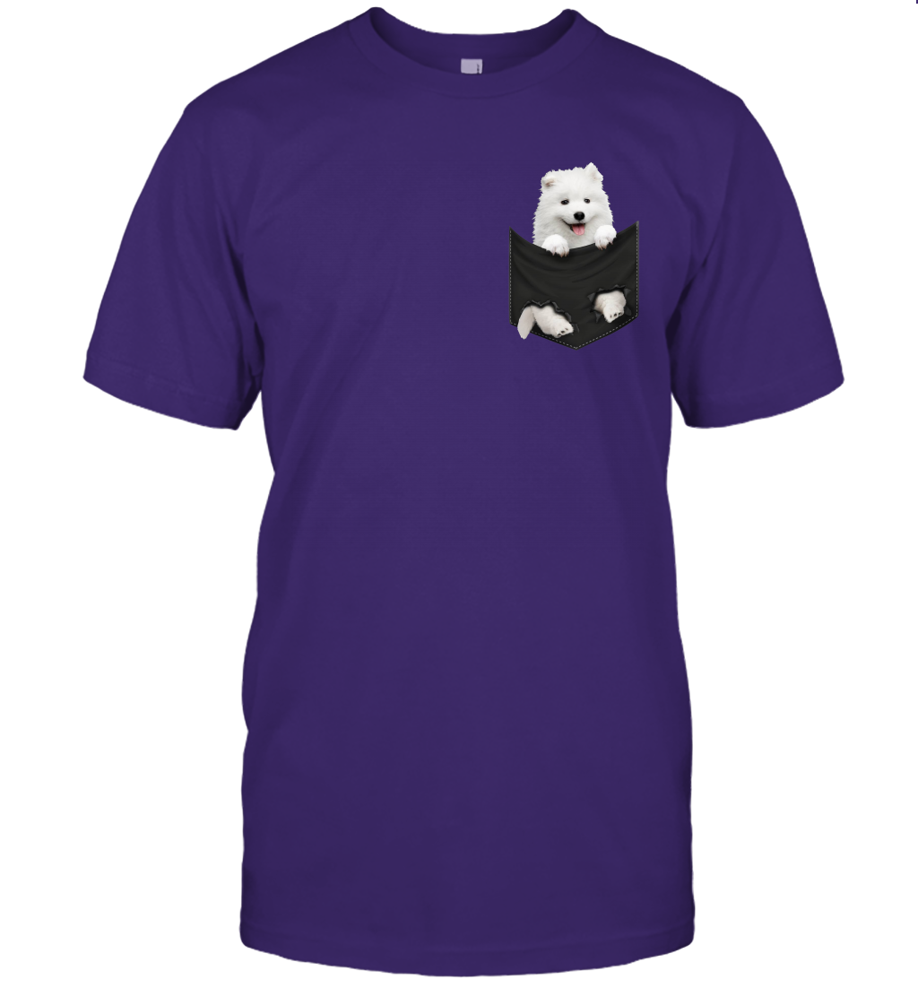 Samoyed in your pocket unisex shirt gift for dogs lovers owners