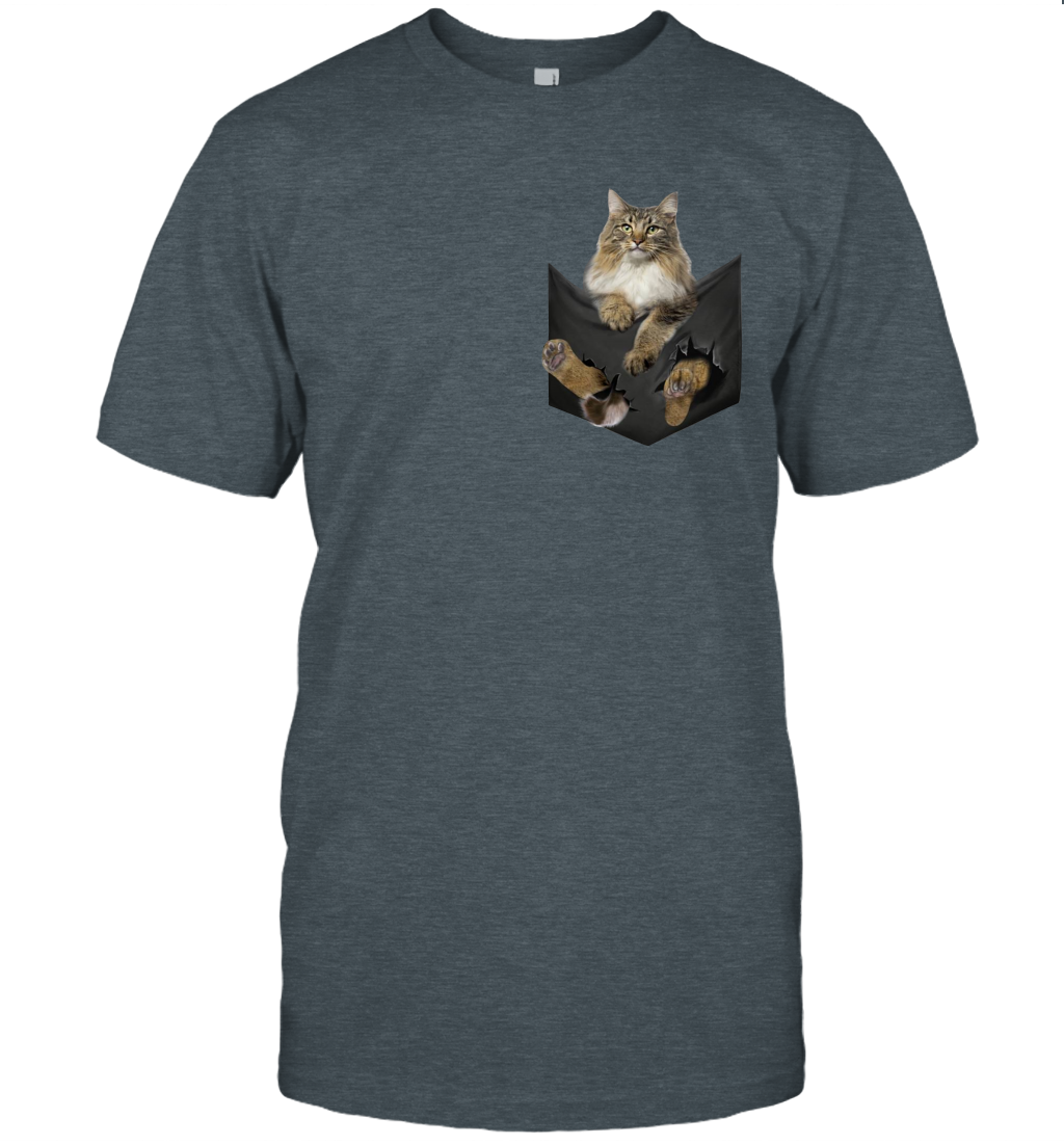 Norwegian Cat in your pocket unisex shirt gift for cats lovers owners