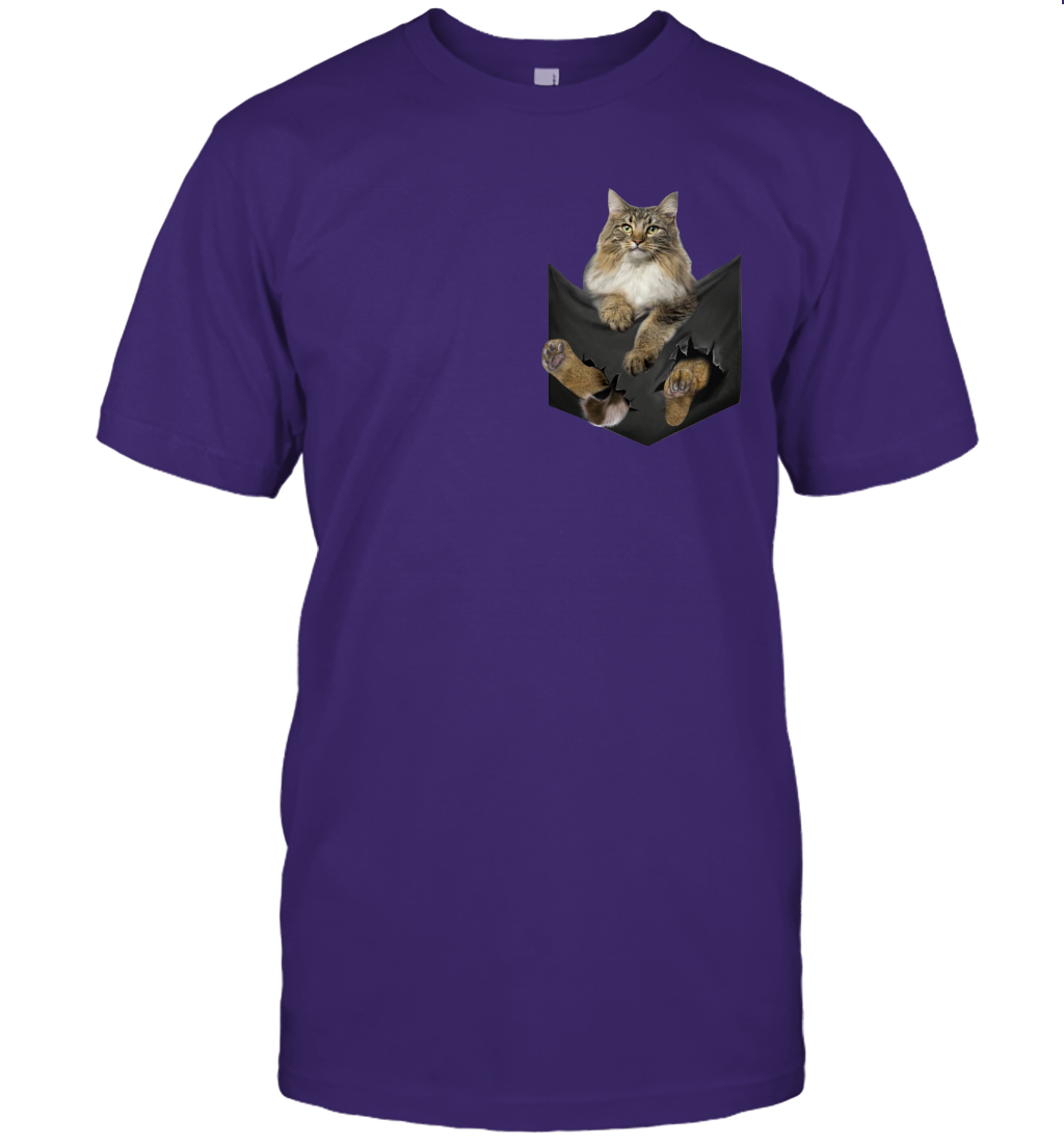 Norwegian Cat in your pocket unisex shirt gift for cats lovers owners