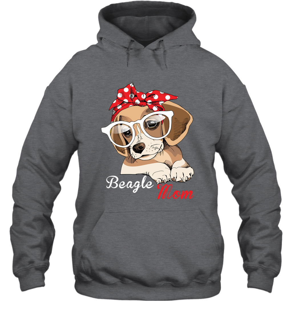 Funny Beagle Mom Hoodie Mother's day gift for Dog Lover Owner