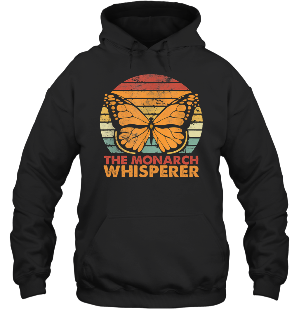 The Monarch Whisperer Entomology Butterfly Insect Lover unisex hoodie gift men women