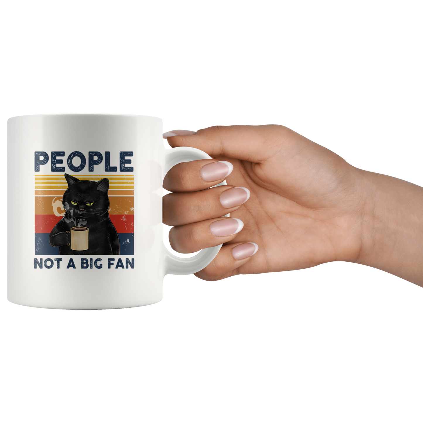 People not big fan ca27 mug