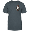 Snowshoe cat in your pocket unisex shirt gift for cats lovers owners