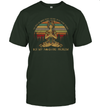 Vintage the path of inner peace begins with four words shirt funny yoga meditation zen gift T-Shirt