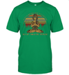 Vintage the path of inner peace begins with four words shirt funny yoga meditation zen gift T-Shirt