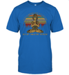 Vintage the path of inner peace begins with four words shirt funny yoga meditation zen gift T-Shirt