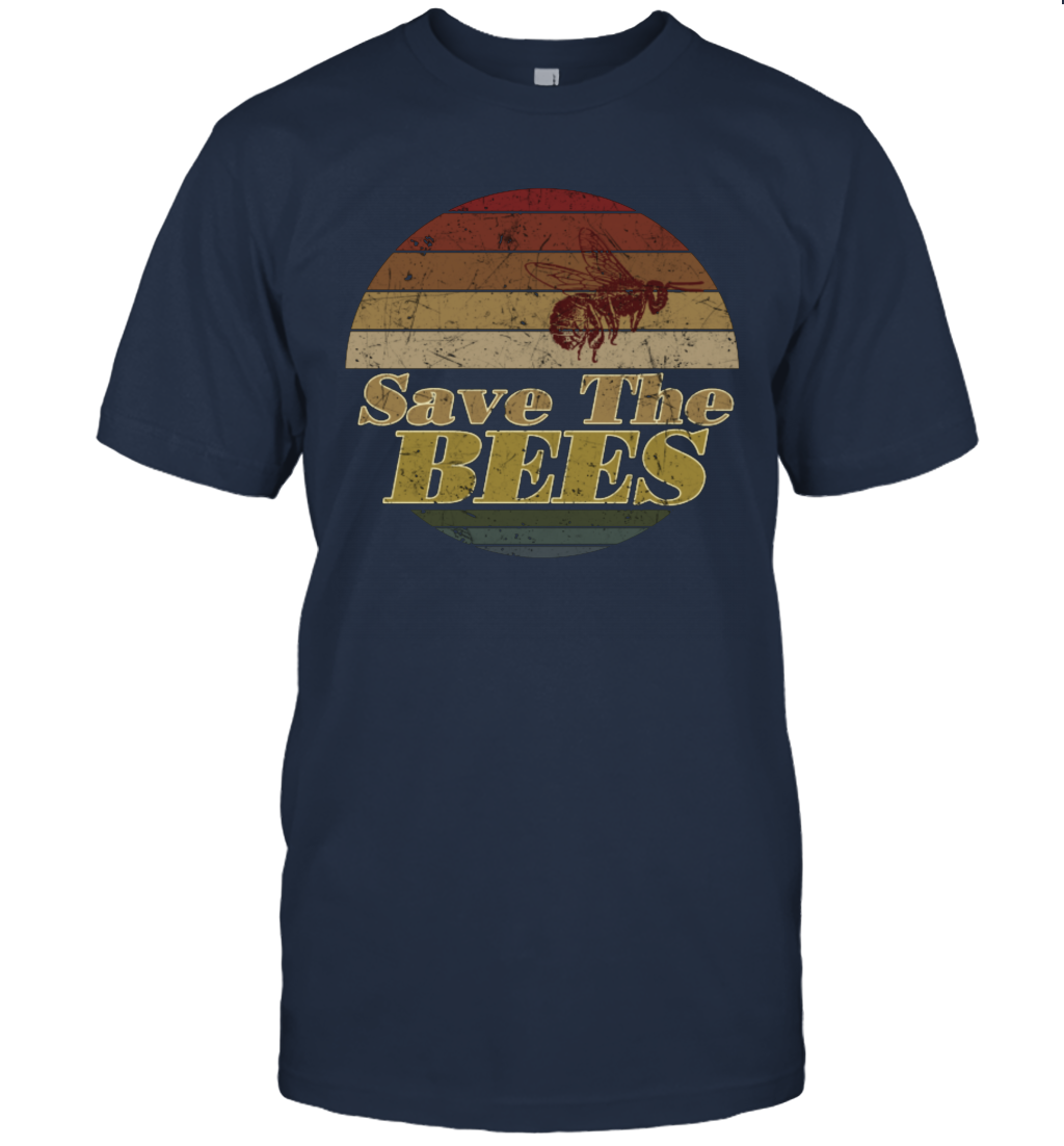 Save The Bees Unisex T-Shirt Gift for Women Men Beekeeper