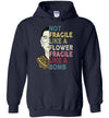 Not Fragile Like A Flower But A Bomb Ruth Ginsburg RBG Hoodie 1