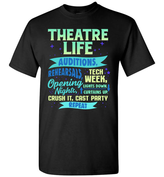 2023 Theatre Nerd Actor Actress Funny Musical Theater Thespian Unisex Shirt Gift Women Men