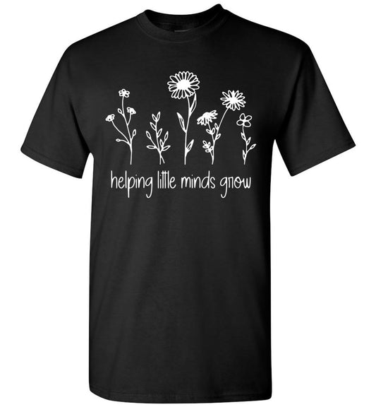 2023 Back to School Helping Little Minds Grow Teachers Inspiring Motivational Teaching Unisex Shirt