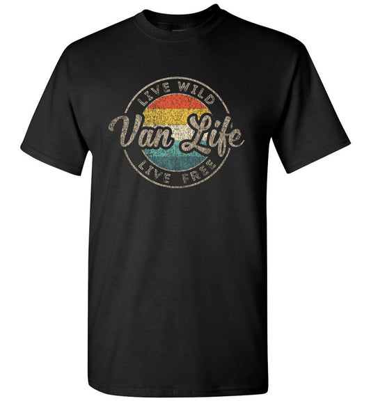 Van Life Clothing Retro Vintage Van Dwellers Vanlife Nomads Unisex Shirt Gift Women Men