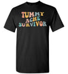 2022 Tummy Ache Survivor Retro Vintage Unisex Shirt Gift Women Men