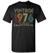 2023 47 Year Old Gifts Vintage 1976 Limited Edition 47th Birthday Gift Unisex Shirt Women Men