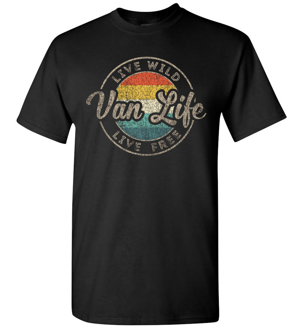 2022 Van Life Clothing Retro Vintage Van Dwellers Vanlife Nomads Unisex Shirt Gift Women Men