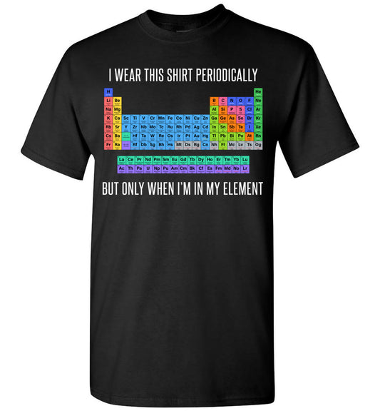 wear shirt periodically CA1 TS