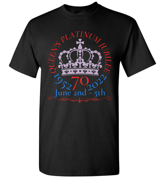 Modern Supply Tee Queen's Jubilee 2022 British UK Monarch Queen Platinum (1) A Unisex Shirt Gift Men Women