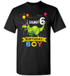 2023 Kids 6 Year Old Shirt 6th Birthday Boy T Rex Dinosaur Gift Unisex Shirt Boy Girl