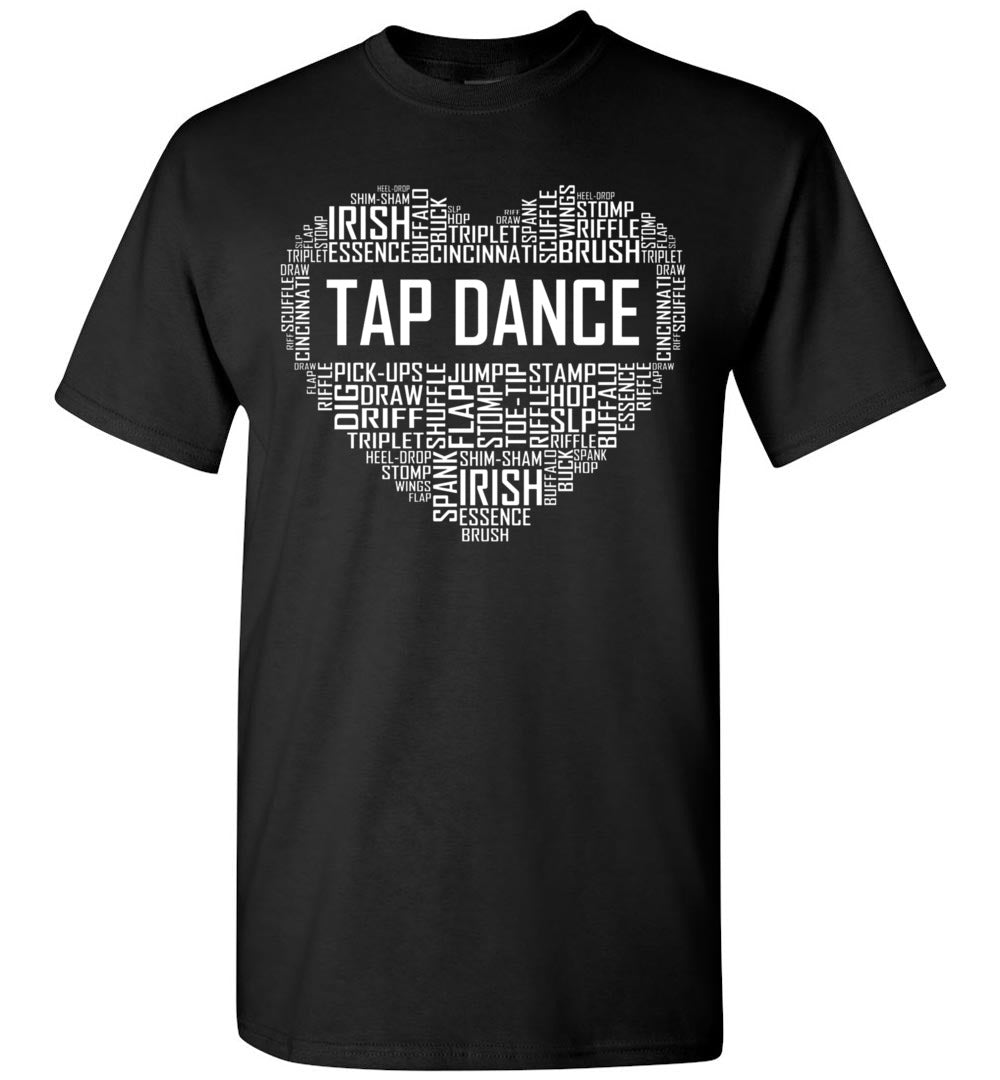 2022 Tap Dance Heart Lover Tap Dancer Dancing Teacher Unisex Shirt Gif -  ChiliPrints