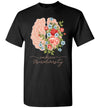 2022 Embrace Neurodiversity Autism Awareness Brain Flower Unisex Shirt Gift Women Men