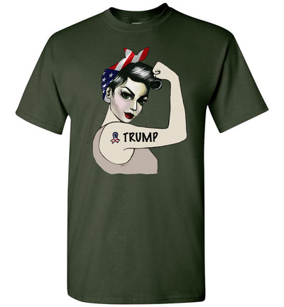 Trump support lady