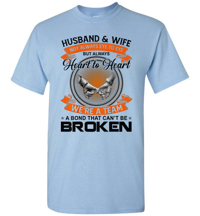 Husband and Wife Not Always Eye to Eye