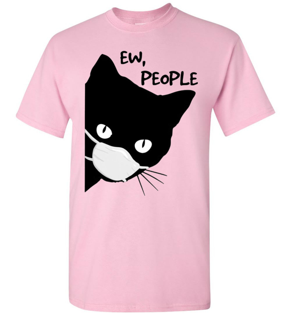 2023 Ew People Black Cat Mask Quarantine Unisex Shirt Gift Women Men