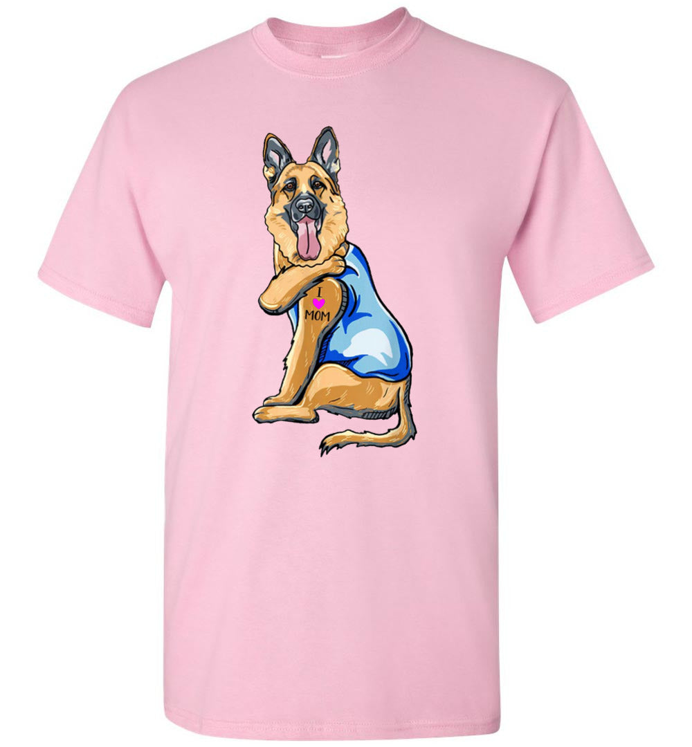 german shepherd love mom tattoo ca23 TS