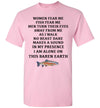 2022 Fear Me Fish Turn Their Eyes Away from Me Fishing Fishermen Unisex Shirt Gift Women Men