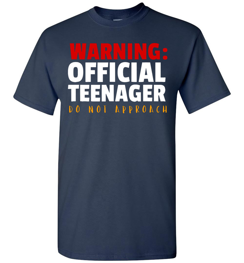 Official Teenager 13 Year Old Funny 13th Birthday 13 Years Shirt Gift Boys Girls