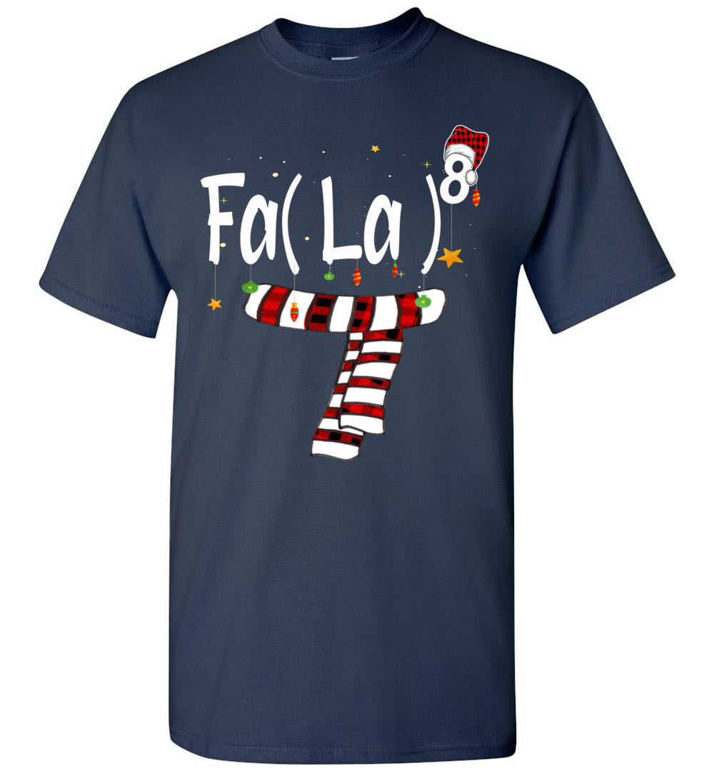 FA (la) 8 Santa Red Plaid Claus