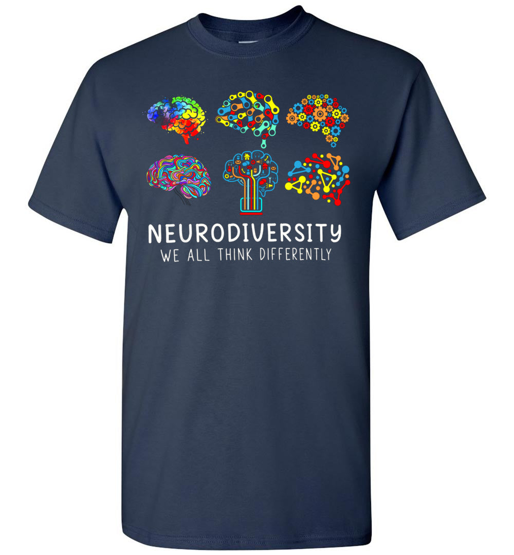 2023 Neurodiversity Embrace ADHD Autism Awareness Unisex Shirt Gift Women Men