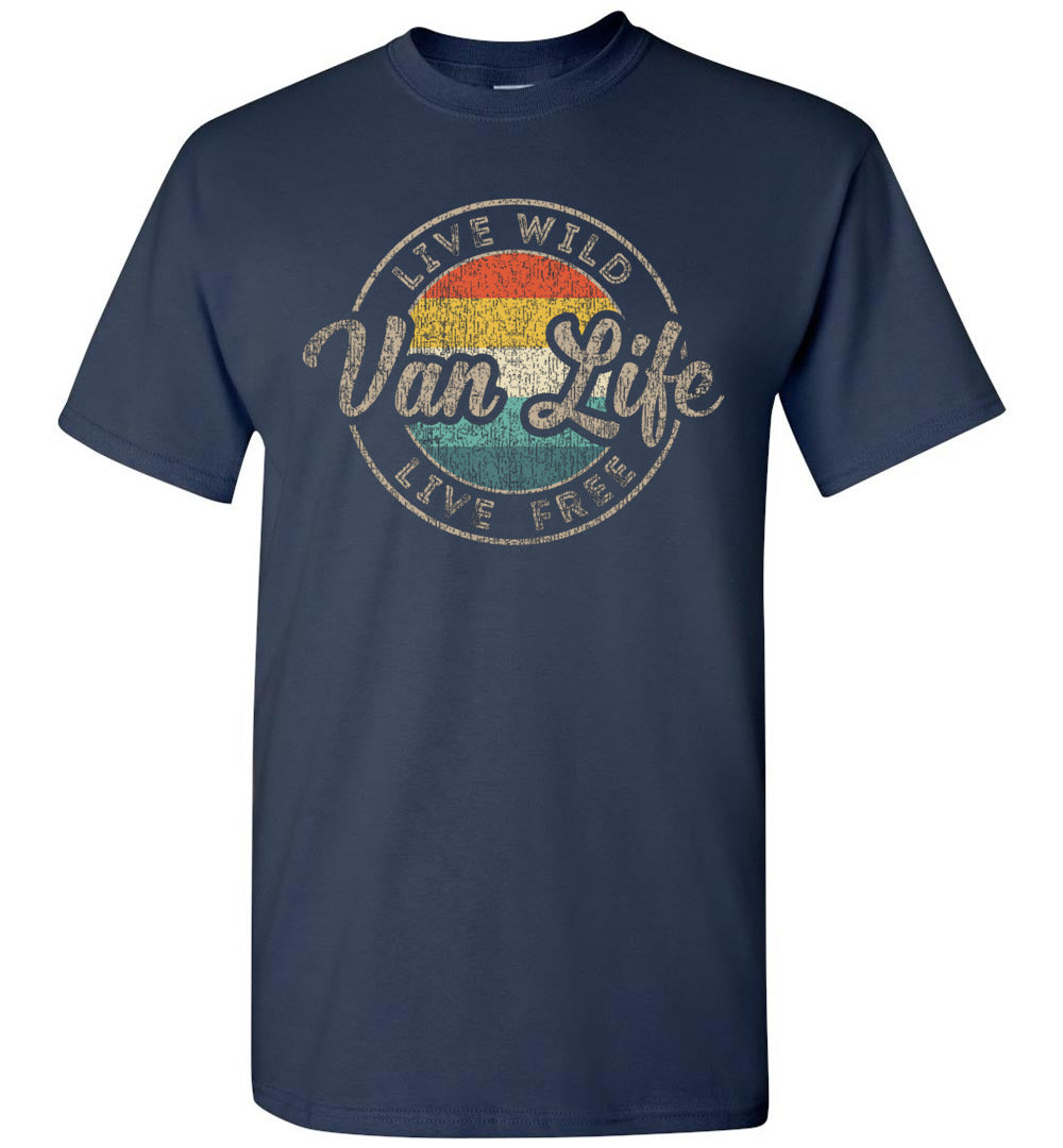 2022 Van Life Clothing Retro Vintage Van Dwellers Vanlife Nomads Unisex Shirt Gift Women Men